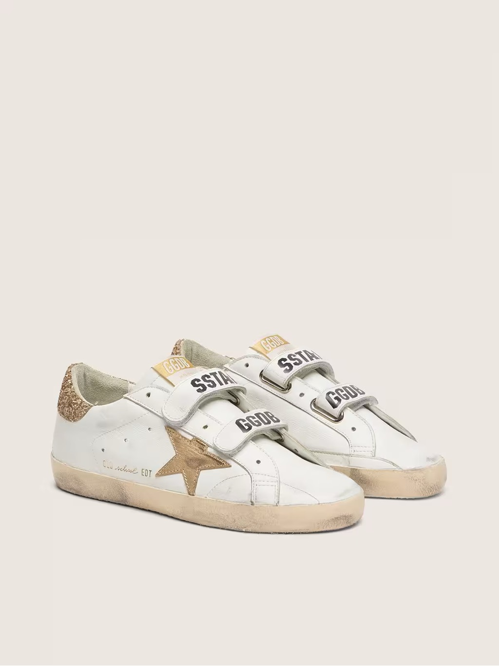 Golden Goose Old School Velcro Sneakers